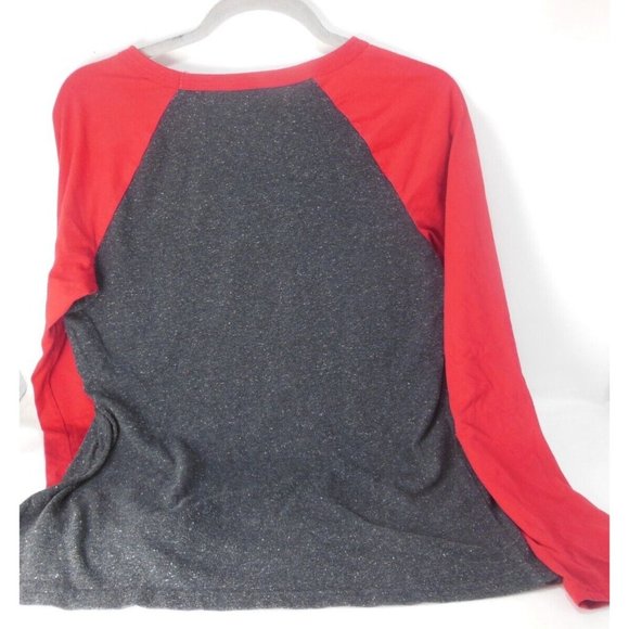 Star Wars Stormtroopers kids 18 Blk/Red Long Sleeve Raglan skate Shirt size 2xL - Picture 3 of 4